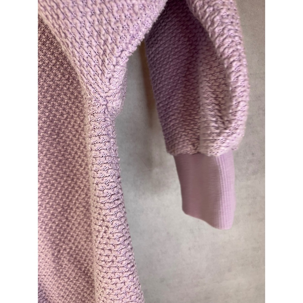 Marine Layer Birdseye Sweatshirt in Lavender M - Picture 6 of 8